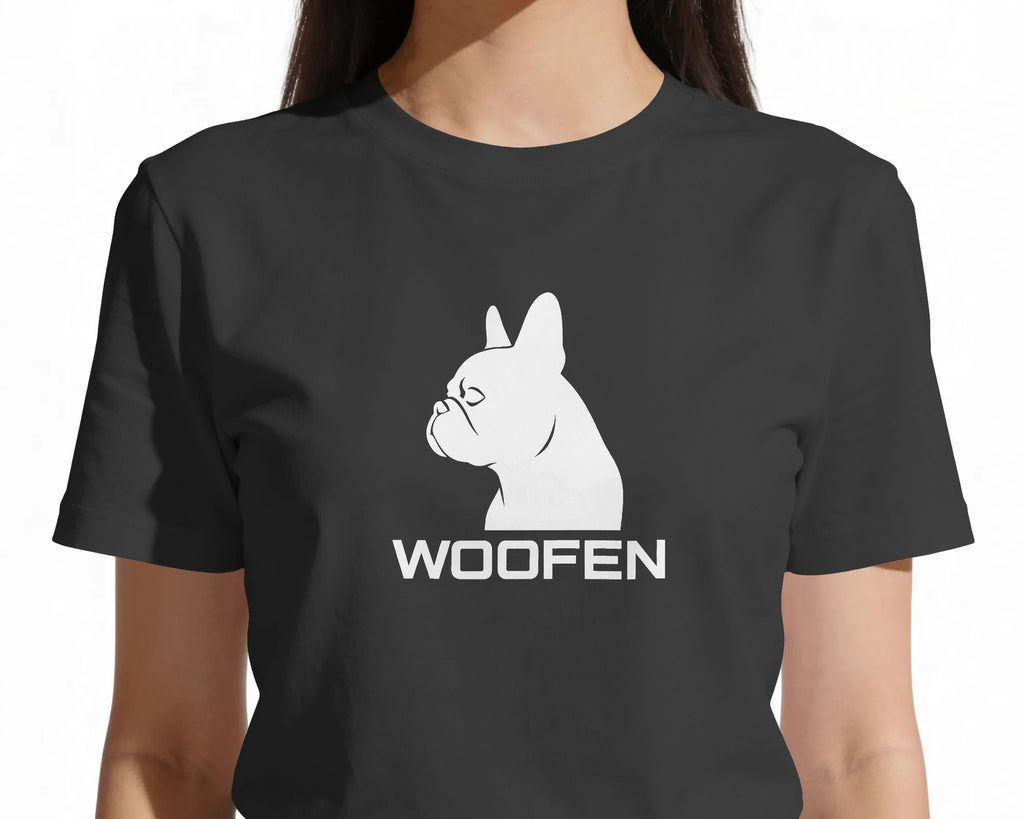 French Bulldog Silhouette T-Shirt | Minimalist Frenchie Owner Gift | UK-Made Heavyweight Cotton Tee