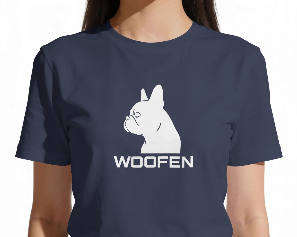 French Bulldog Silhouette T-Shirt | Minimalist Frenchie Owner Gift | UK-Made Heavyweight Cotton Tee