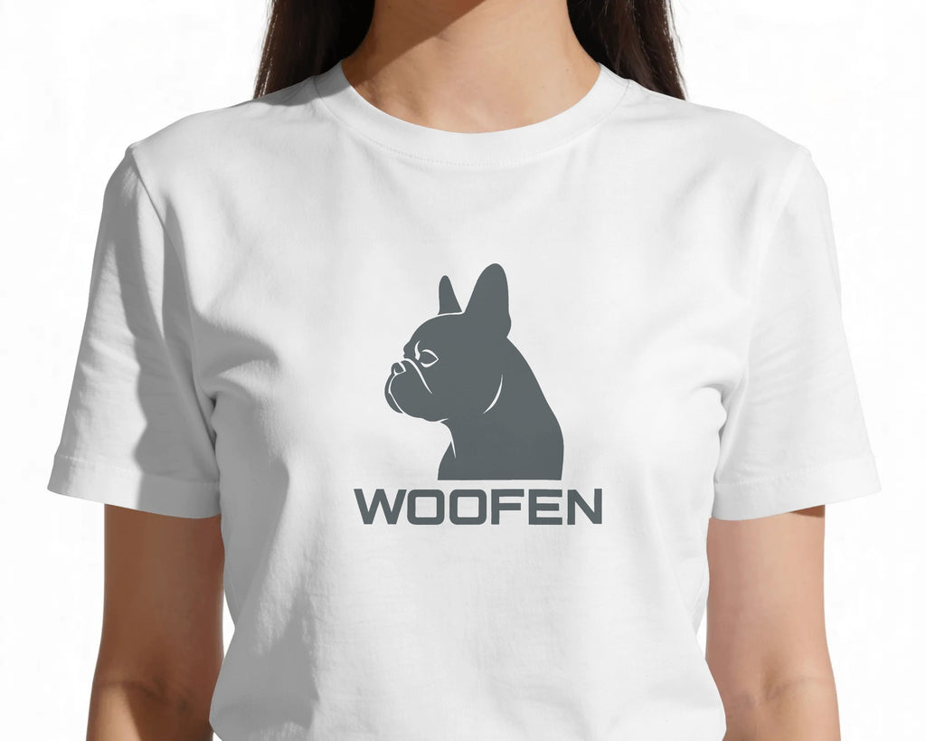 French Bulldog Silhouette T-Shirt | Minimalist Frenchie Owner Gift | UK-Made Heavyweight Cotton Tee
