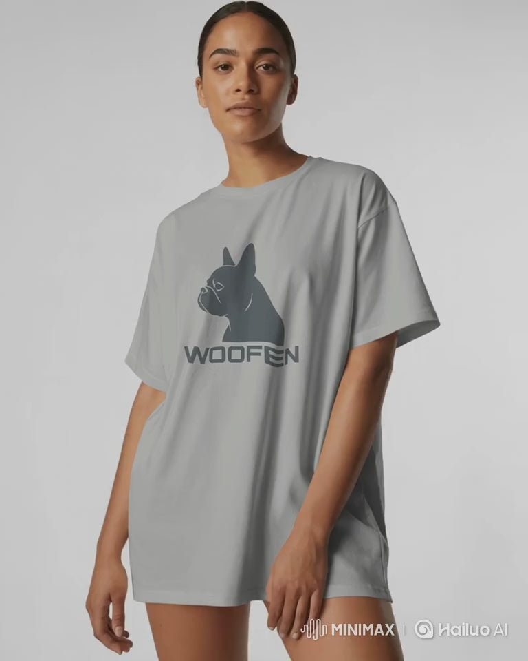 French Bulldog Silhouette T-Shirt | Minimalist Frenchie Owner Gift | UK-Made Heavyweight Cotton Tee